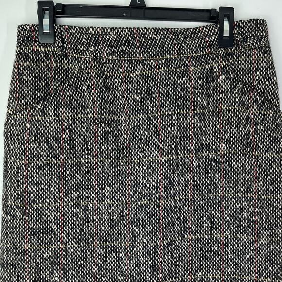 Vintage Krizia Tweed 100% Wool Short Work/Office Skirt Made in Italy - Picture 3 of 14